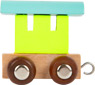 Letter Train Coloured Carriage