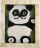 Wool Picture &quot;Panda