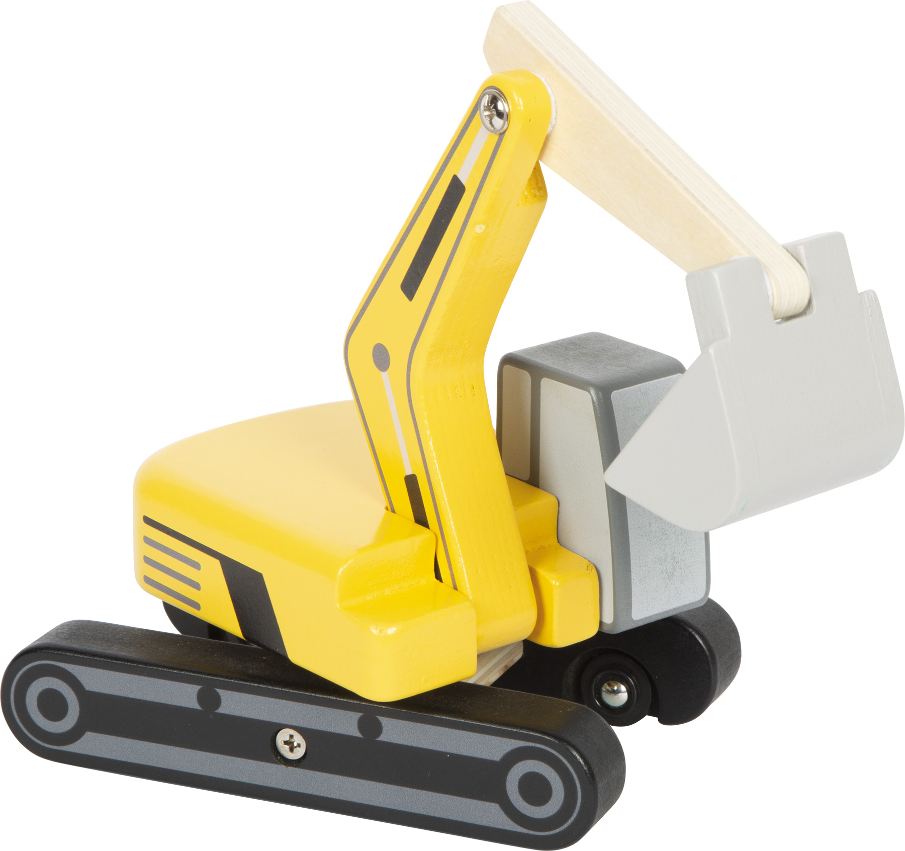 escavatore a pala con cabina, 23x10x13cm