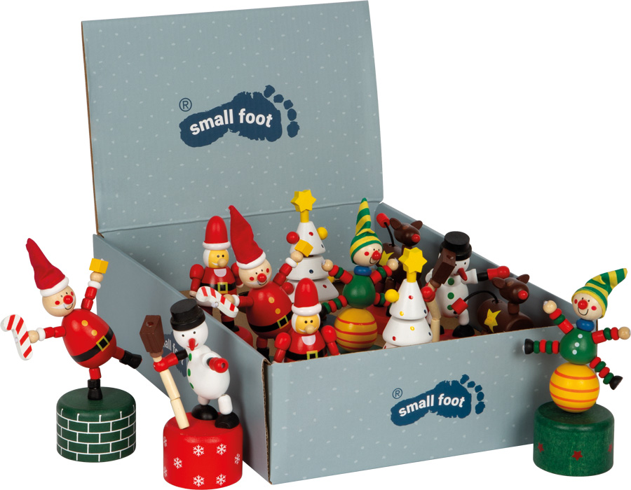 Dancing Christmas Figurines Display | small foot
