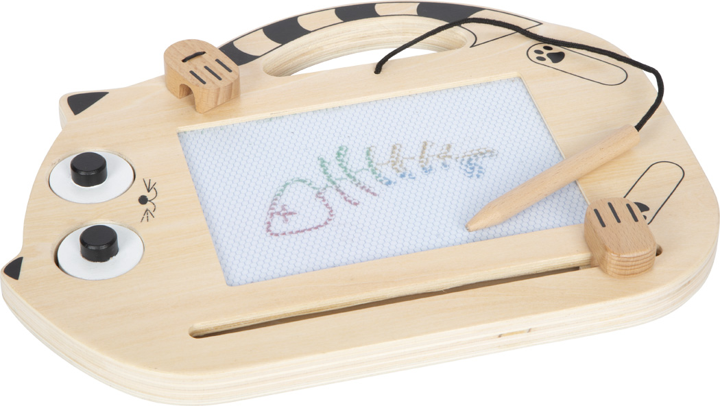 Small Foot Pizarra Magnética Y De Tiza 2 En 1 "Safari" De Madera FSC, Doble Cara, Para Niños Desde 4 Años – 12736